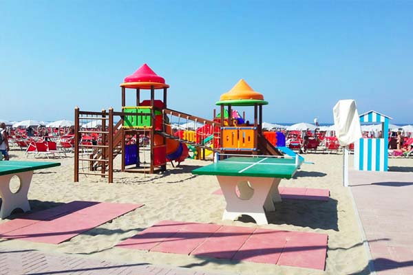 Spiele für Kinder am Strand